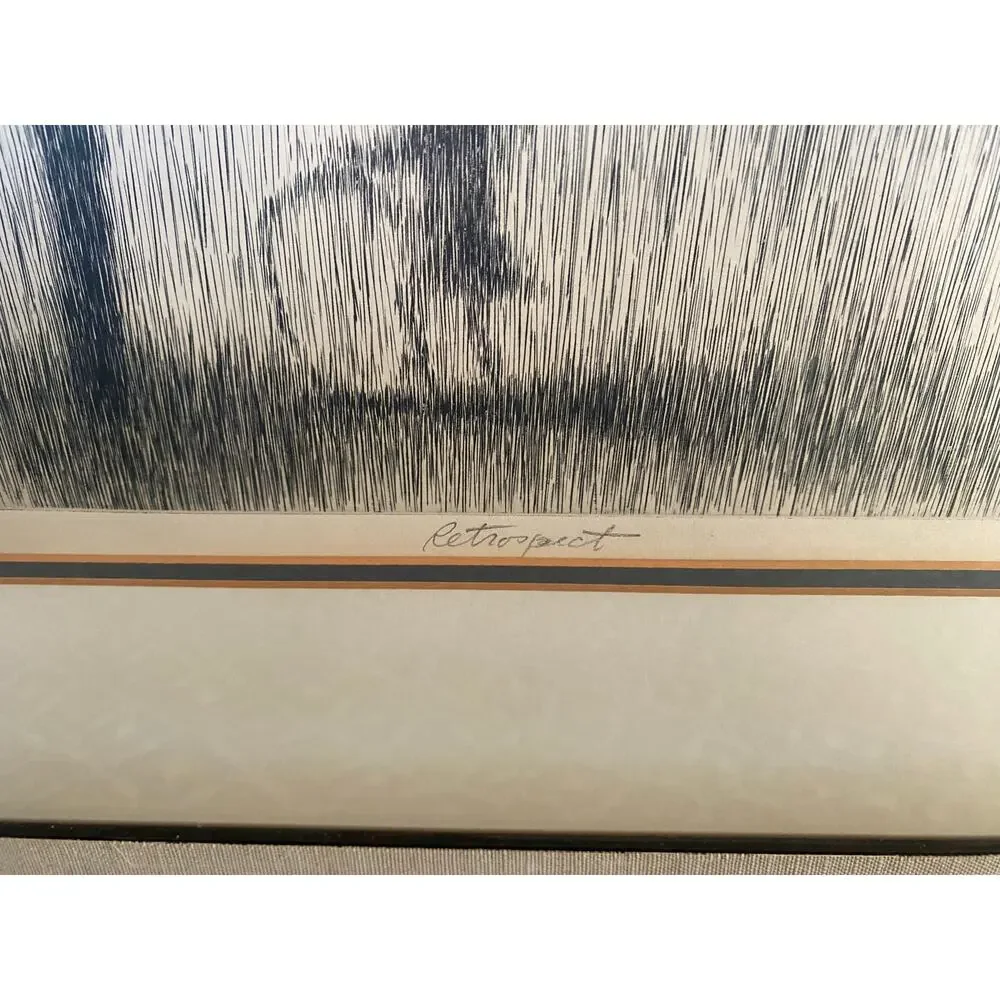 Limited edition original signed engraving